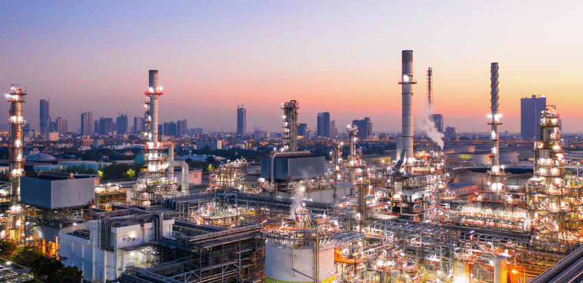 Coastal Oil Refinery